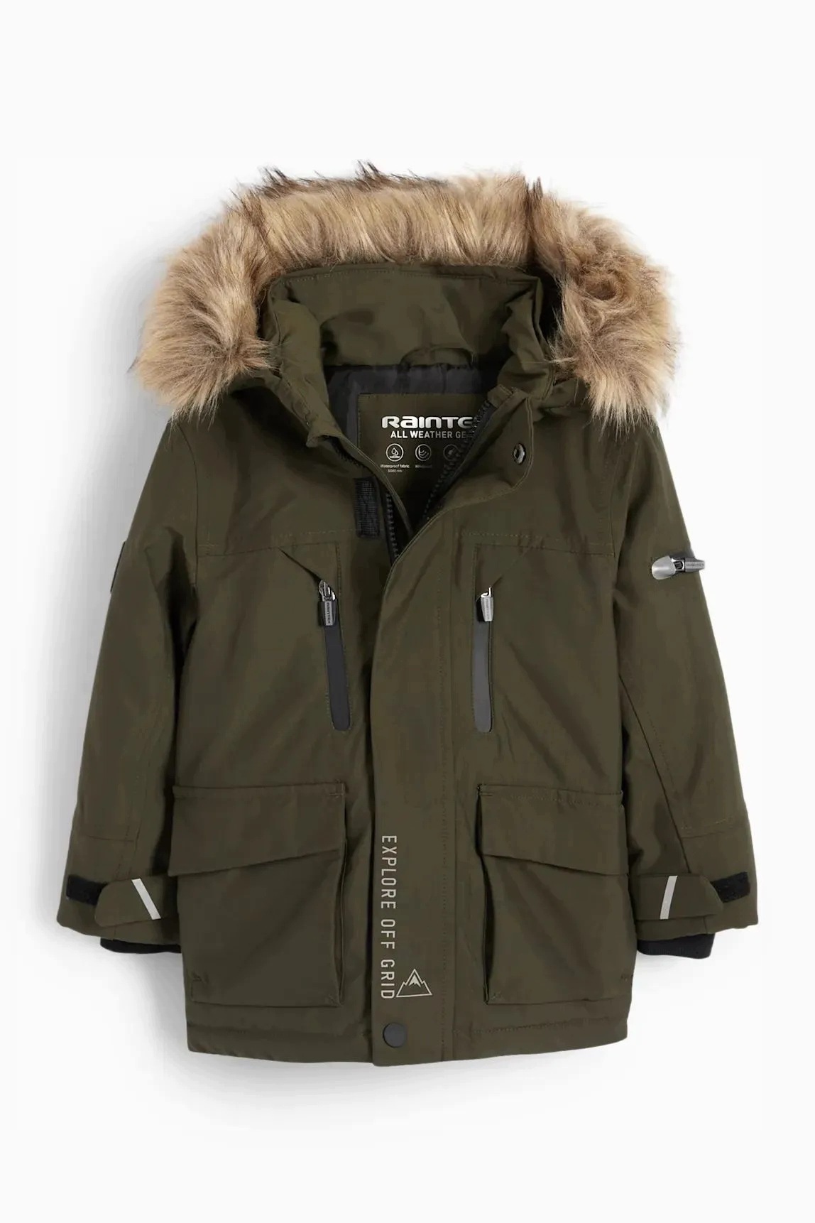C&a Kurtka chłopięca parka zimowa roz 140 cm