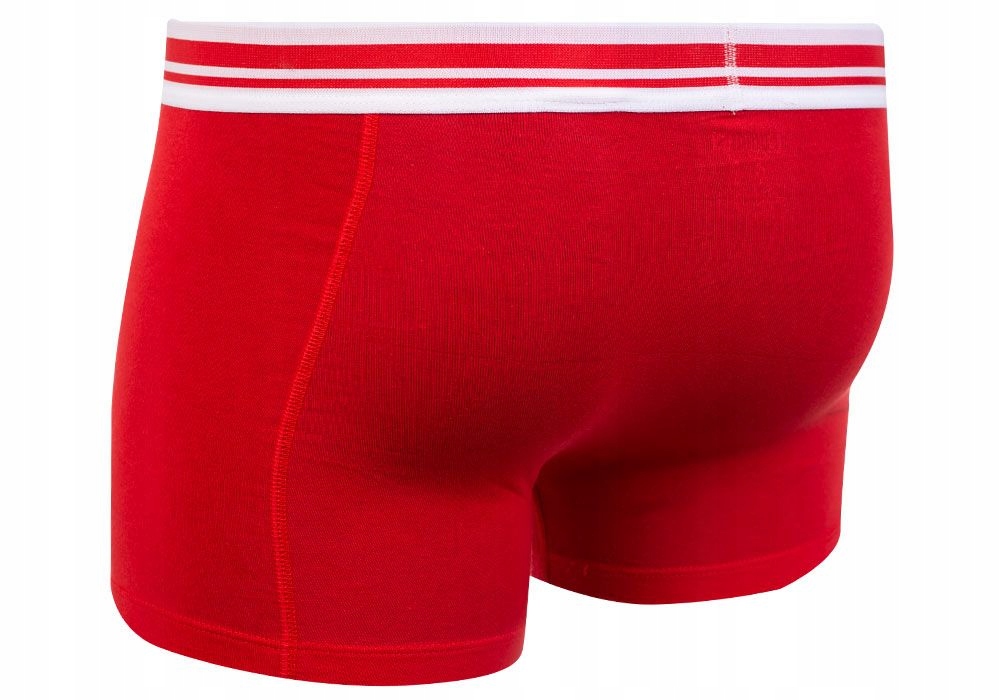 PUMA BOKSERKI MĘSKIE 2 PARY FASHION BOXER RED/BLACK r.L Rozmiar L