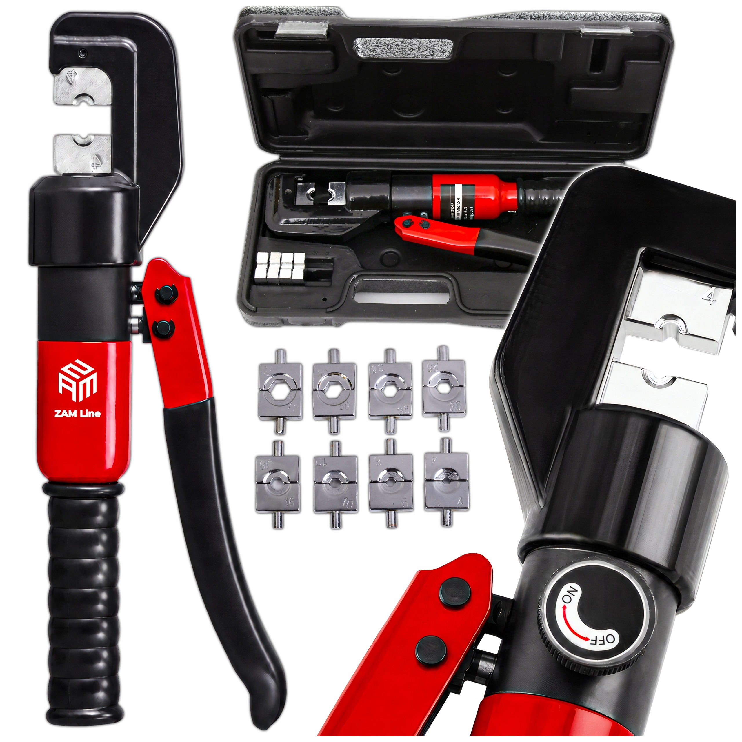 Hydraulická Svorka Na Kabely Pro Pouzdra 8 Matric Set ZAMLine