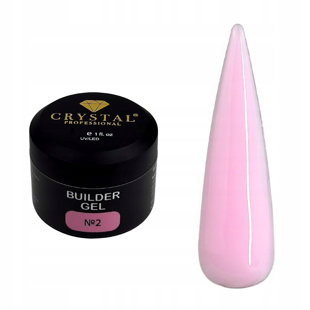 Builder Gel #2 50ml Crystal Professional stavební gel