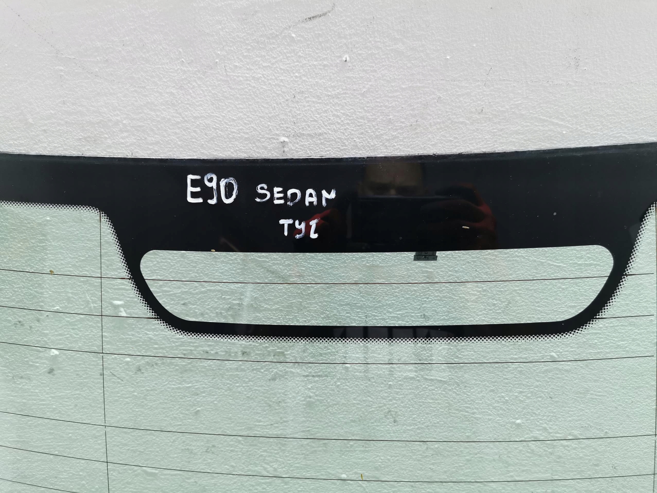 window rear BMW SERIA 3 E90 05-12