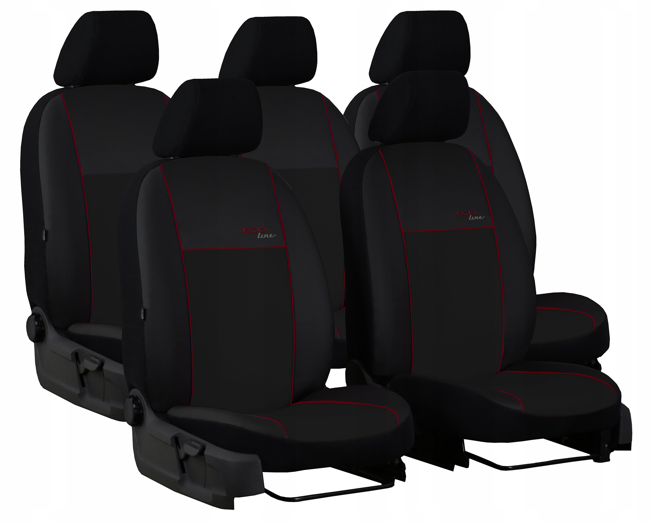 Kožené Odměrné Kryty pro Toyota Prius Plus 5 m