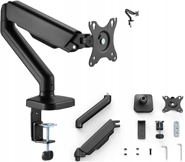 Držák stojanu na rameno monitoru k psacímu stolu pro monitor Lg E2251VR-BN, věšák