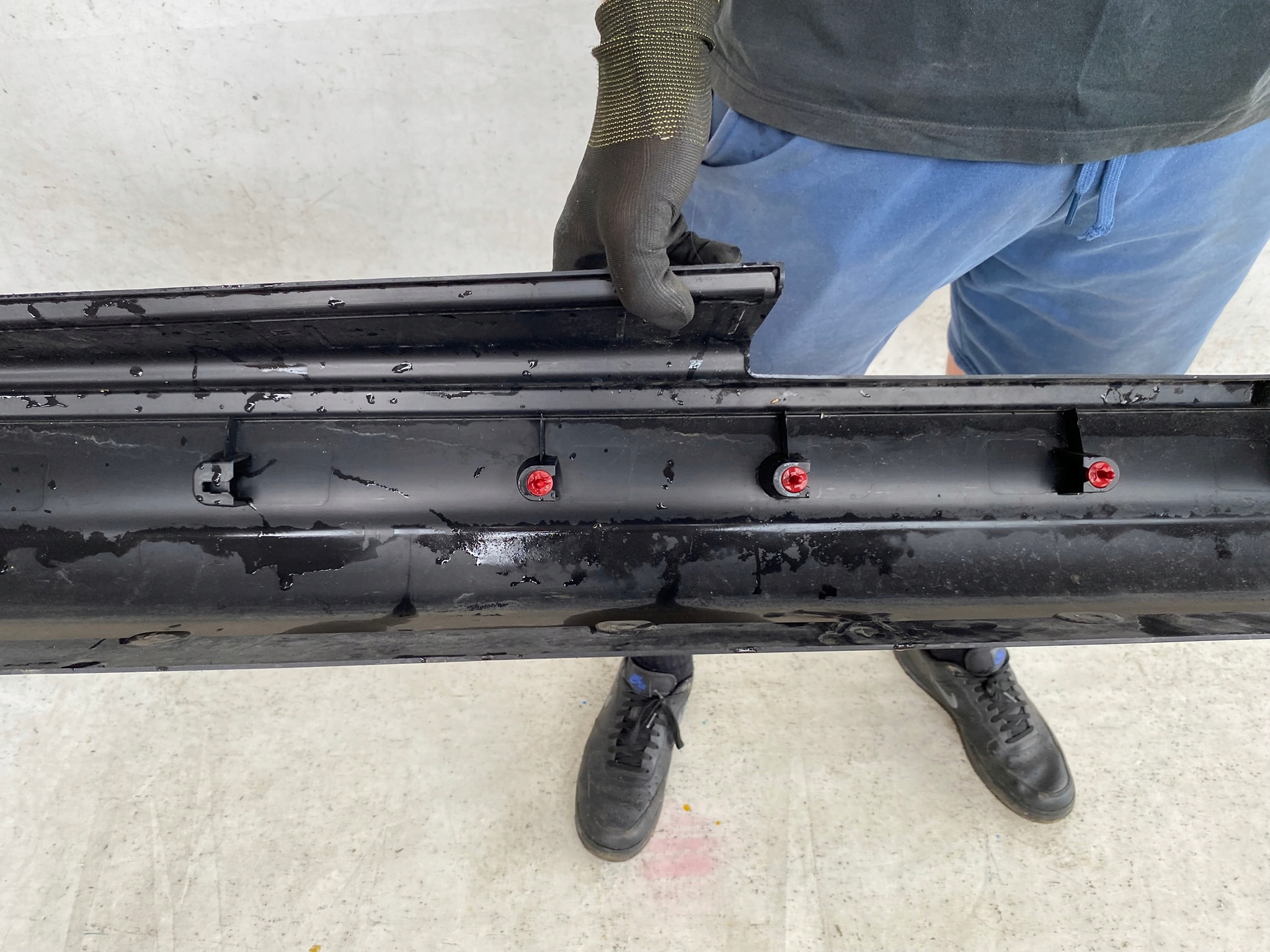 MINI COOPER F55 5D 14- moulding threshold right threshold 16189910GB