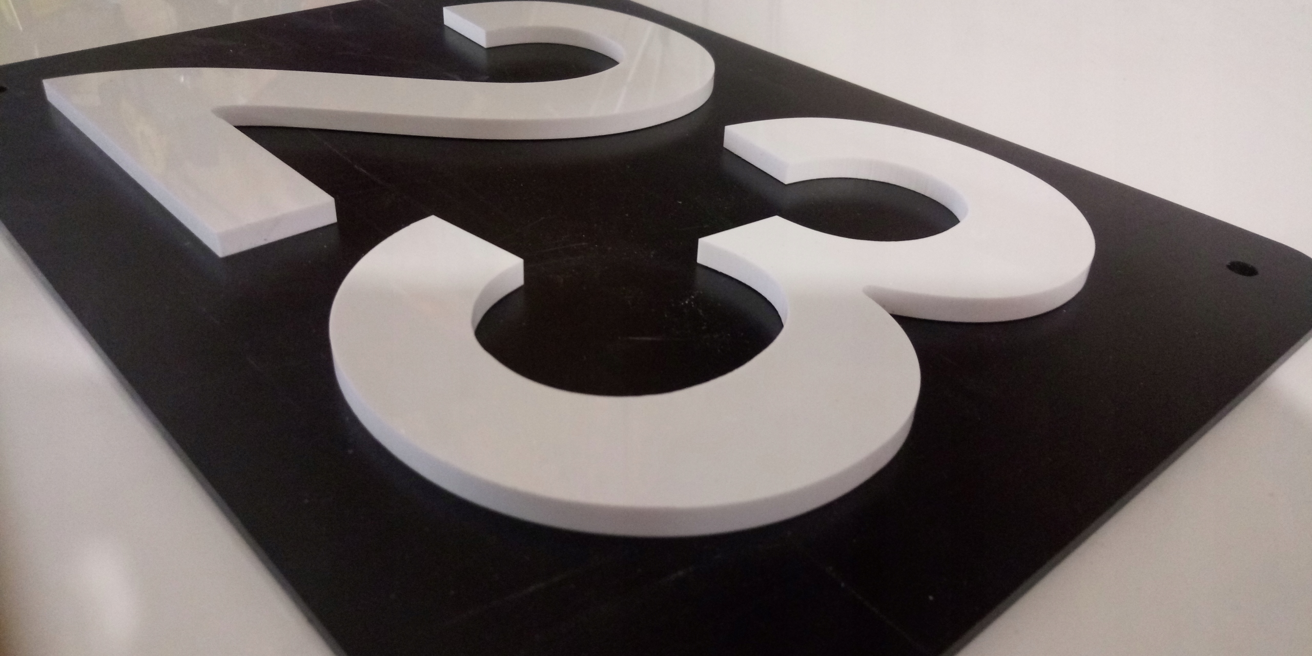 tabliczka adresowa 3D numer domu 30cm Marka inna