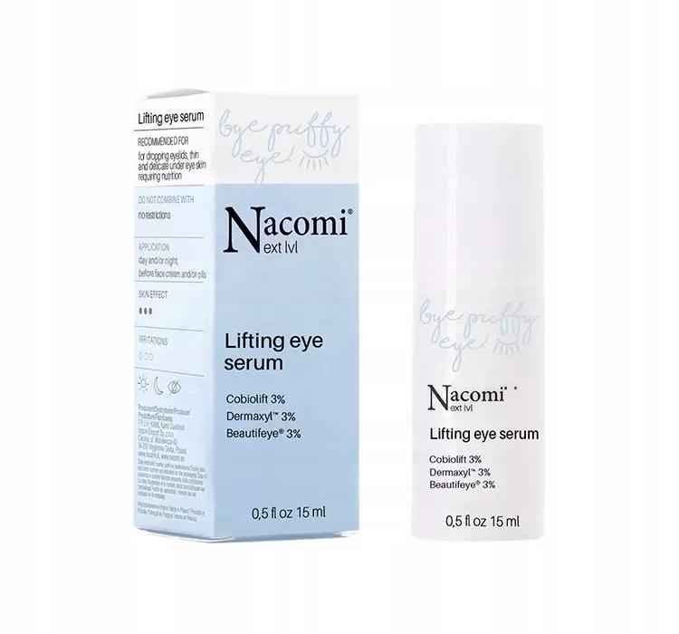 NACOMI NEXT LEVEL BYE PUFFY EYE SERUM POD OCZY
