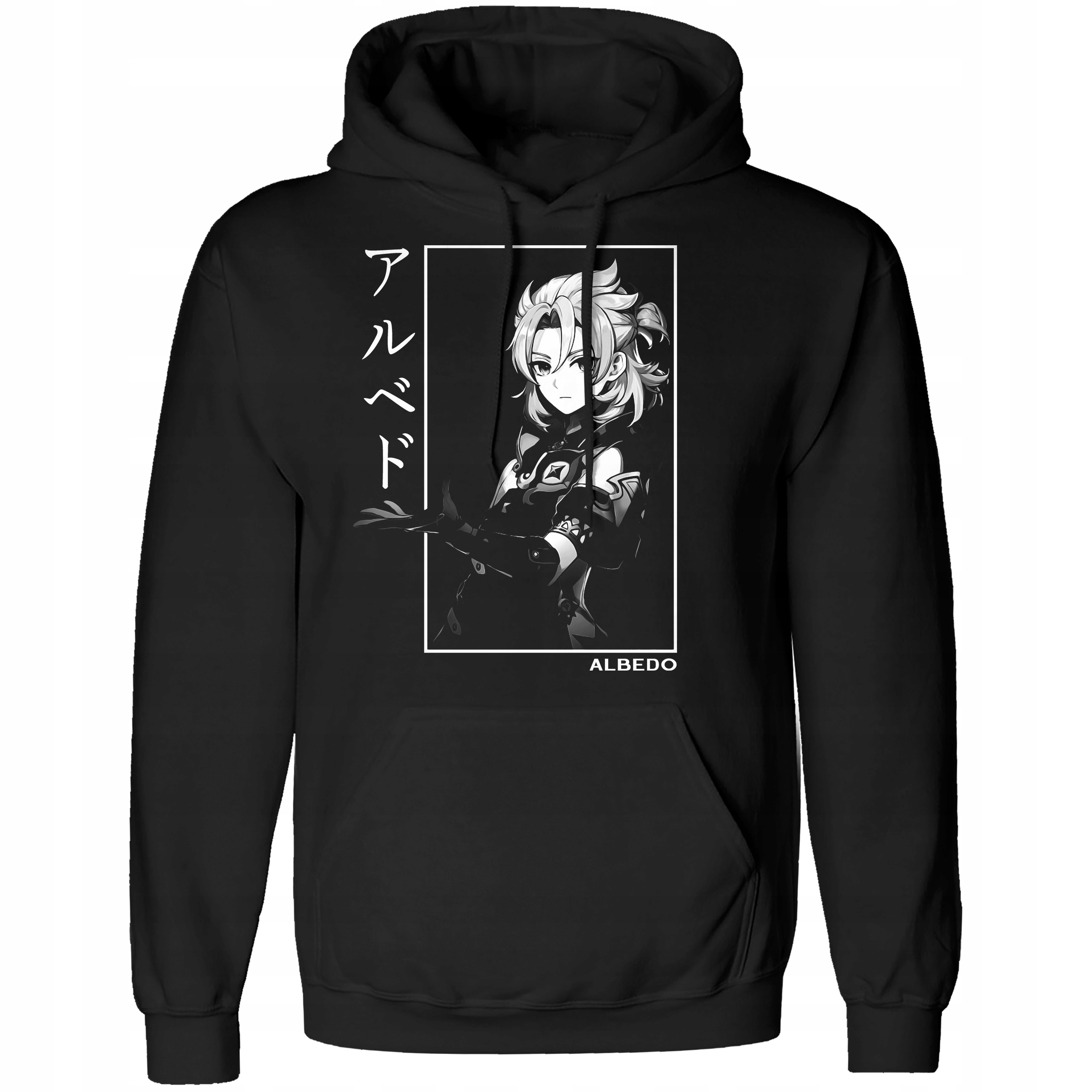 

Bluza Męska Z Kapturem Manga Genshin Impact Roz S