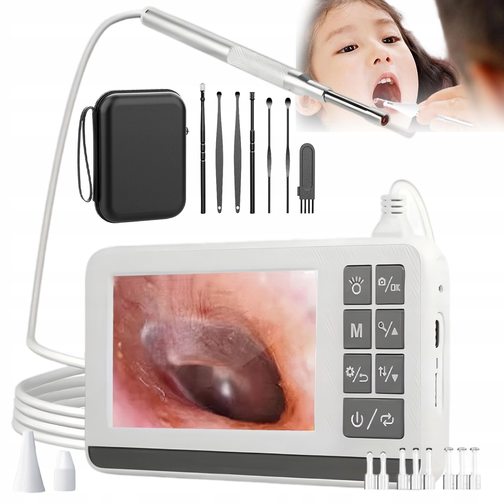 Endoskop Domowy 3.9MM Hd Z Wodoodporną Głowicą IP67 I Baterią