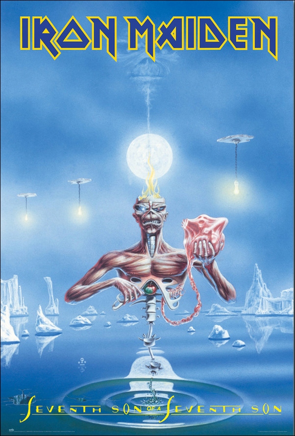 

Iron Maiden Seventh Son Of a Seventh Son plakat