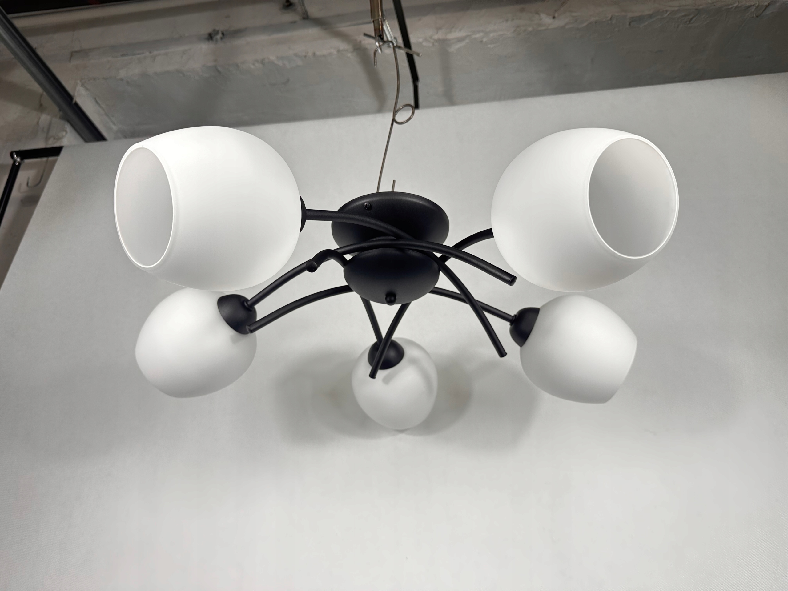 Euro-Lamp stropná lampa Ella 5 čierna koňaková 5x60W Výrobca