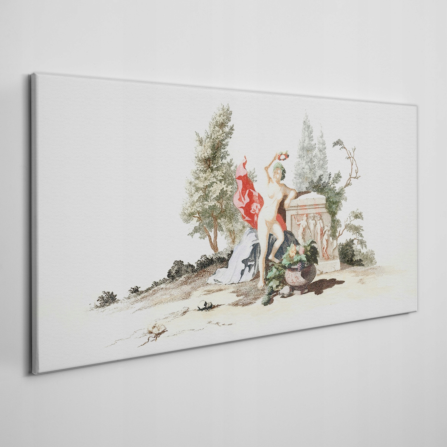 

Obraz płótno Starożytność drzewa kobiety 140x70 cm