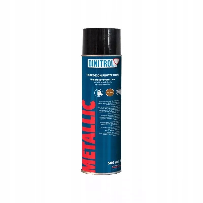 Dinitrol konserwacja podwozia Metallic brąz 500ml