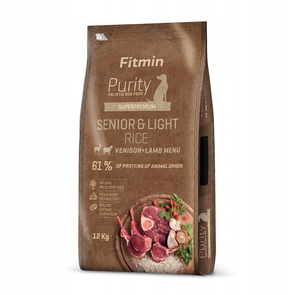 Fitmin Dog Purity Senior Light Zvěřina &amp; Jehně 12kg