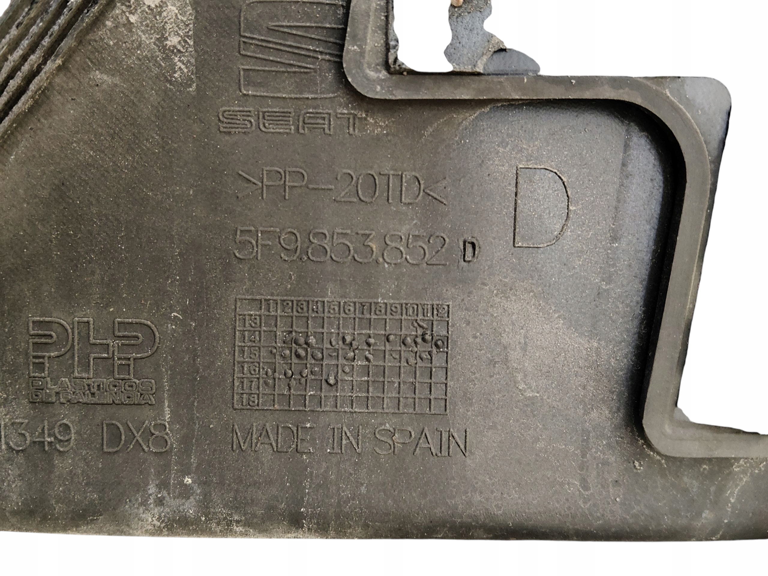 moulding threshold right SEAT LEON III KOMBI X-PERIENCE LAK: LY9T 5F9853852D
