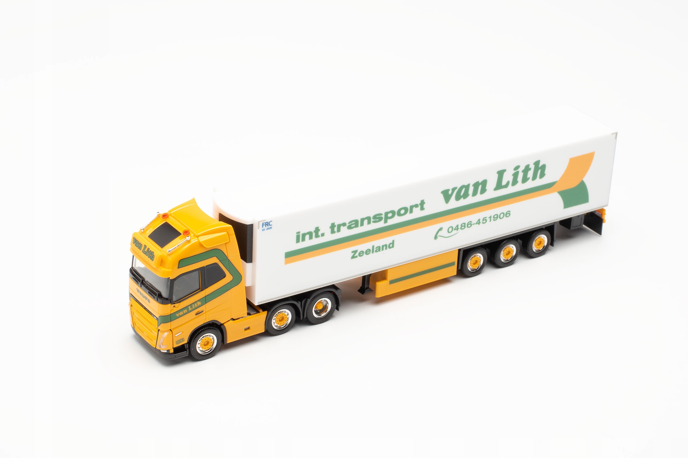 Herpa 315456 Volvo Fh Gl. XL 2020 6x2 Van Lith