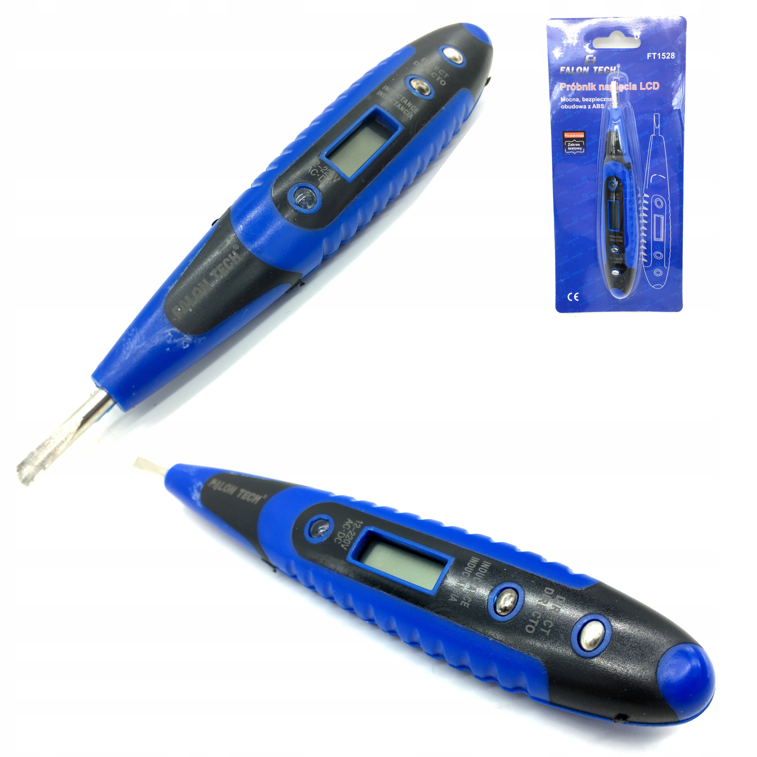 

Próbnik Napięcia 12-250V Probówka Prądowa Miernik