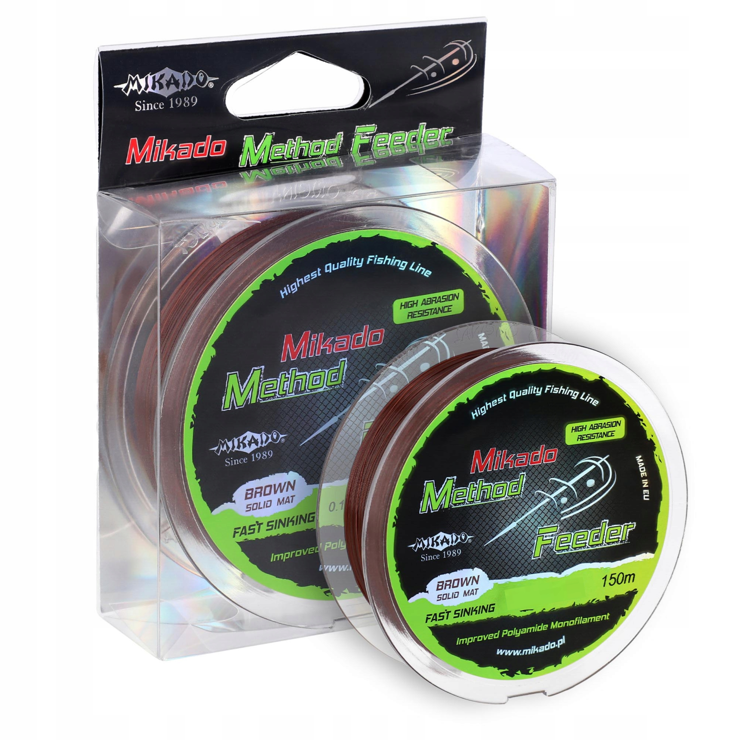 Zestaw Method Feeder MIKADO Wędka + Kołowrotek + Żyłka Konstrukcja wędki segmentowe