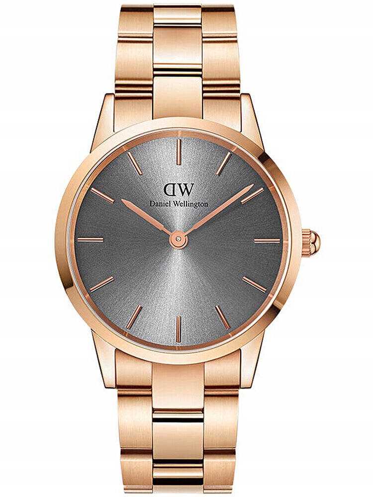 Zegarek Męski Daniel Wellington Iconic Link Grey DW00100332 (zw003a)