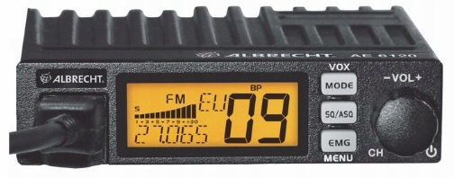 РАДИО CB ALBRECHT 6120 VOX + АНТЕННА MIDLAND LC59