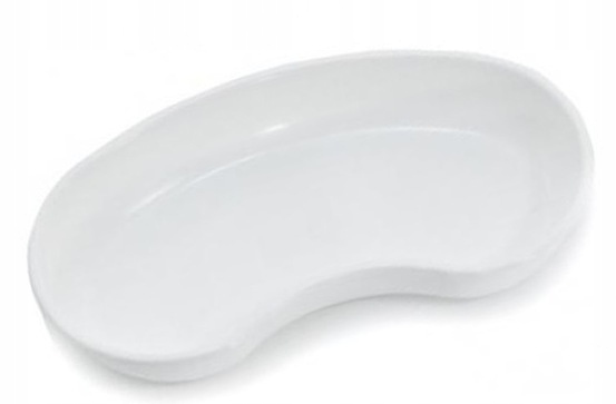 

Miska medyczna kosmetyczna Nerka Biała 20cm