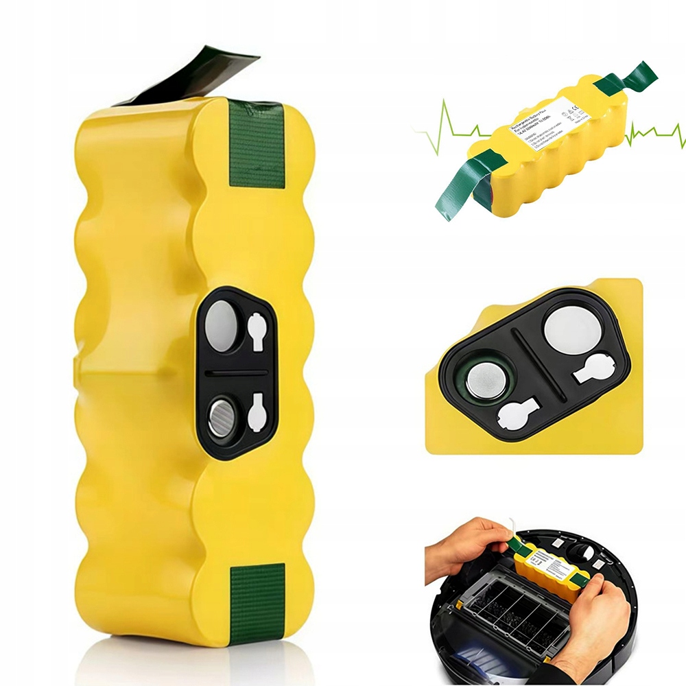Akumulátor Baterie Pro Irobot Roomba Série 500-800 5.0 Ah Ni-mh