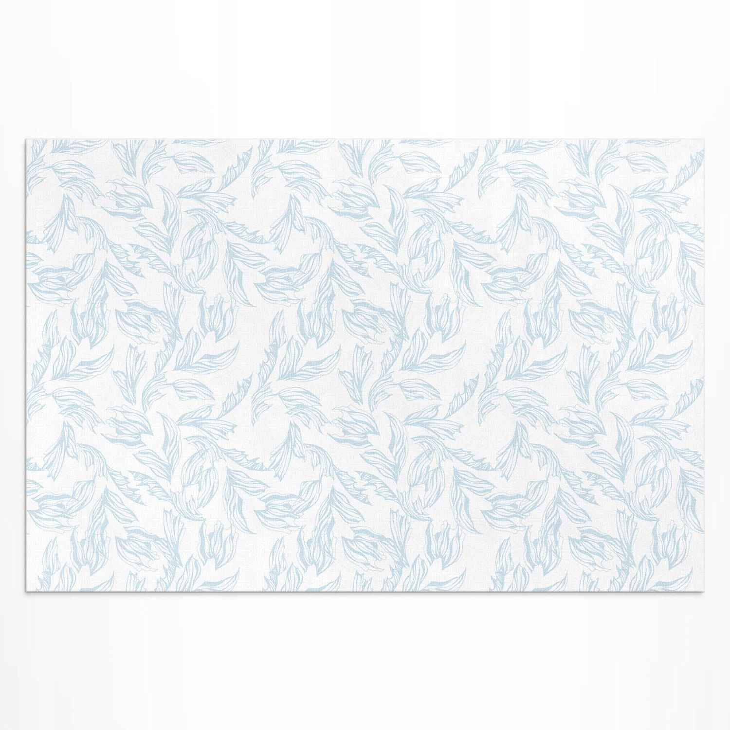 Koberec Rozměr: 90x60 cm Skica elegantních vintage listů