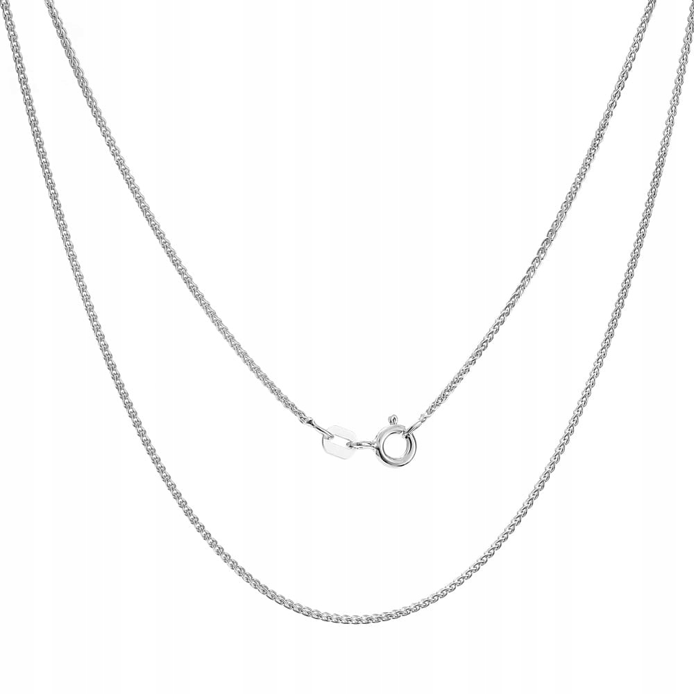 

Srebrny łańcuszek rodowany lisi ogon 45 cm pr925