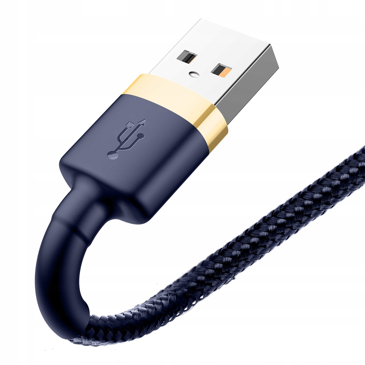 BASEUS MOCNY KABEL USB DO LIGHTNING IPHONE IPAD PRZEWÓD OPLOT 1.5A 2M Złącza USB - Apple Lightning