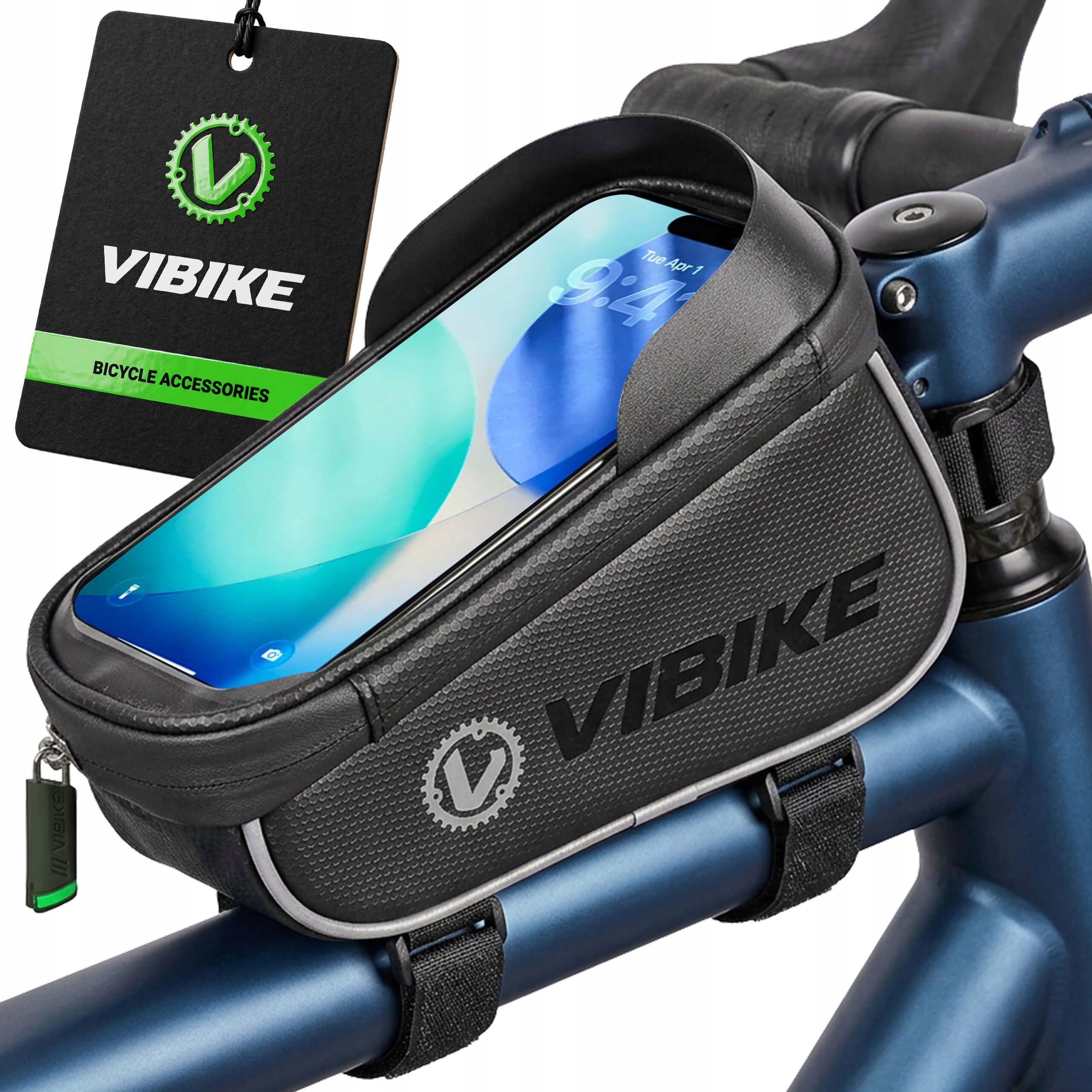Vibike Sakwa Torba Saszetka Rowerowa Na Rower Motocykl Kierownicę Telefon