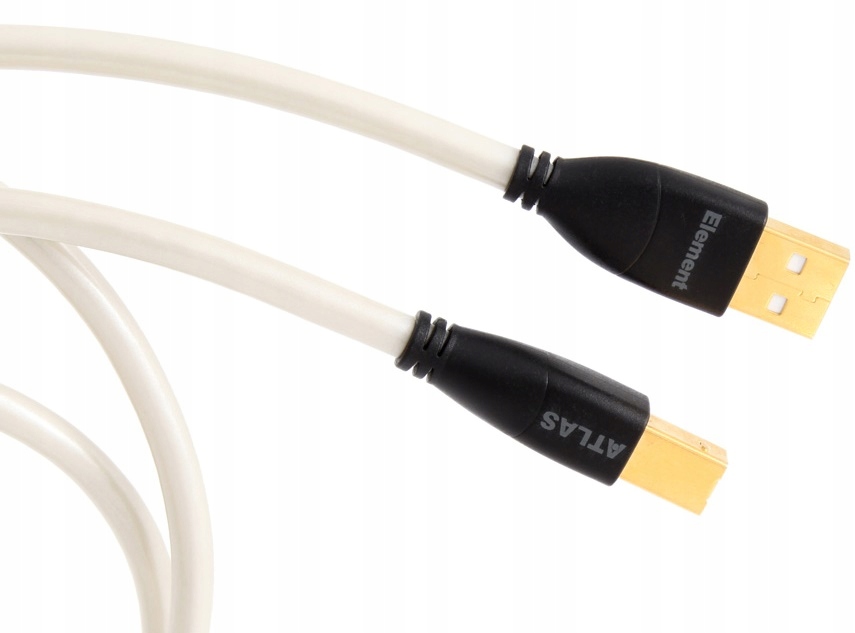 KABEL USB A-B ATLAS CABLE ELEMENT SC 1M MIEDŹ OFC