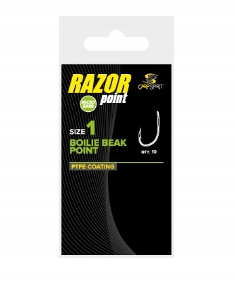 Haczyki z zadziorem Carp spirit Medium Curve Shank 10 szt.