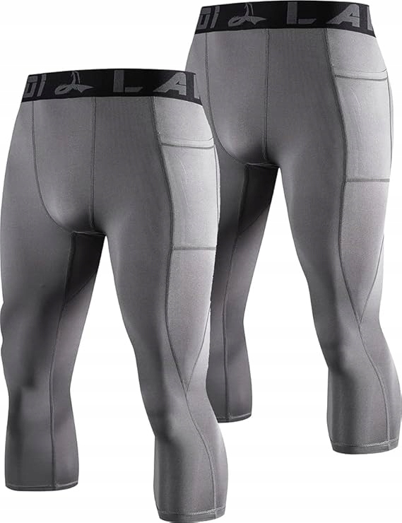 2X Legginsy Kompresyjne Lafroi XXXL 3/4 Sport Mma Treningowe H1,18