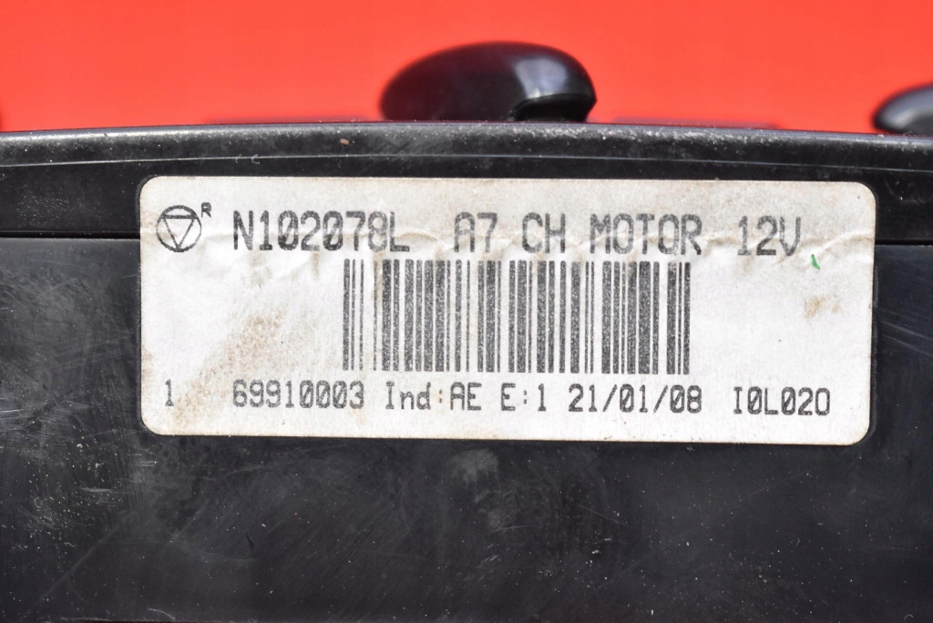 control panel air conditioning devices 69910003 PEUGEOT 207 1 and 06-09