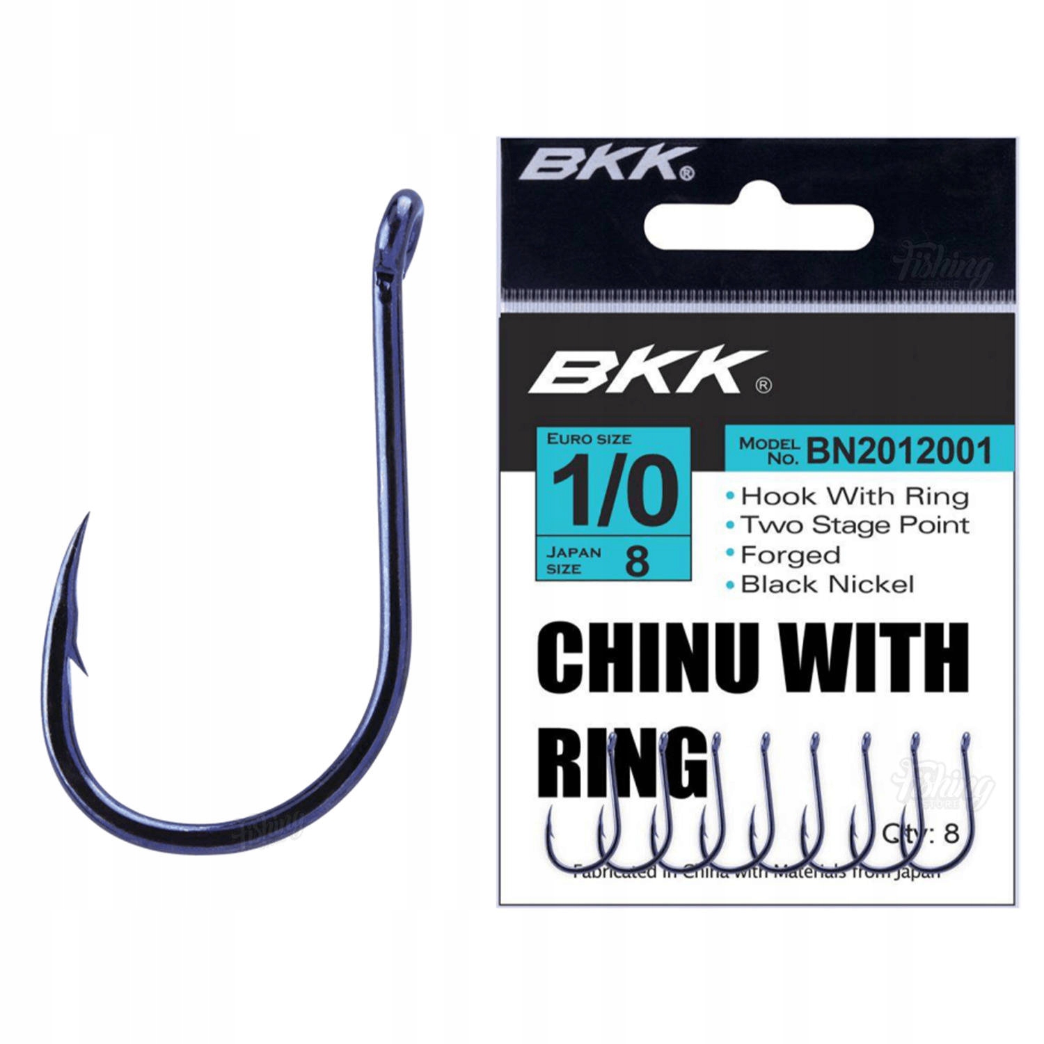 

Haczyki Bkk Chinu-R Diamond rozmiar 10, op 10szt