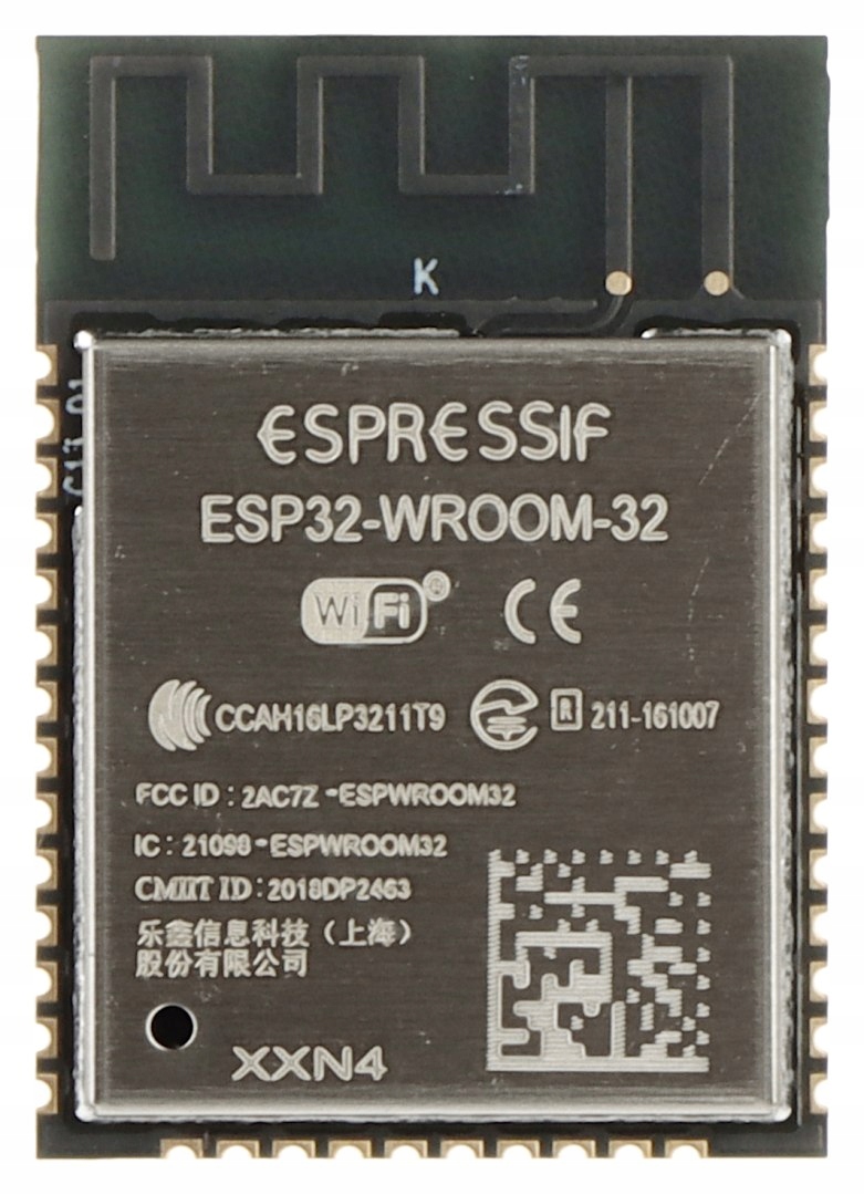 MODUŁ WI-FI + BLUETOOTH + BLUETOOTH LE ESP-WROOM-32 Espressif Producent Inna