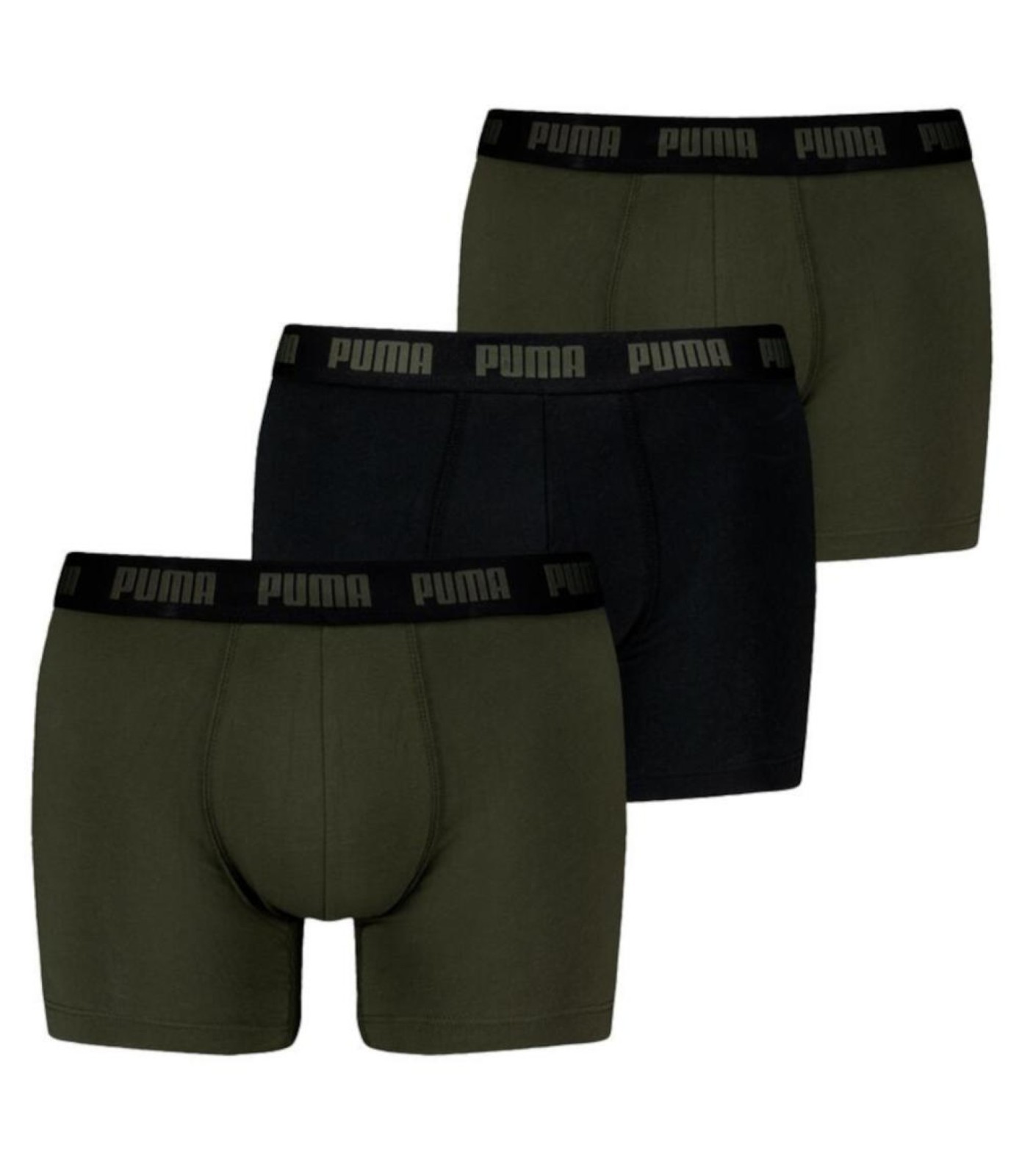 Boxerky, tanga, slipy Puma men everyday boxer 3p
