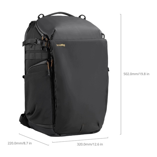 Smallrig 6521 Profesjonalny plecak fotograficzny, turystyczny 25L z pasem