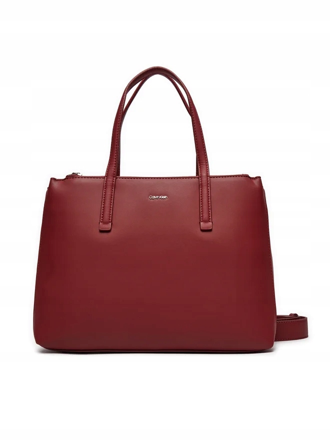Calvin Klein Kabelka Ck Must Medium Tote K60K612279 Bordová