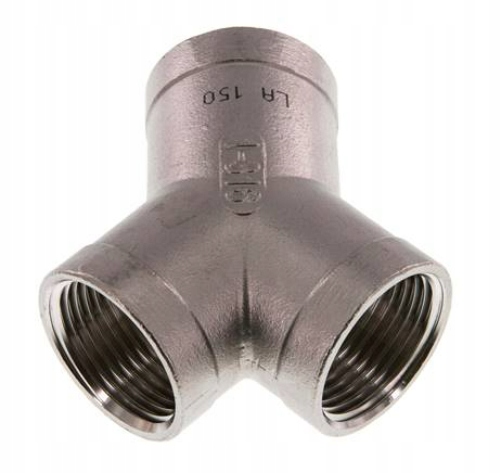 T-rozdělovač Y Gw Rp 1 1/2", 16 bar, nerezová ocel