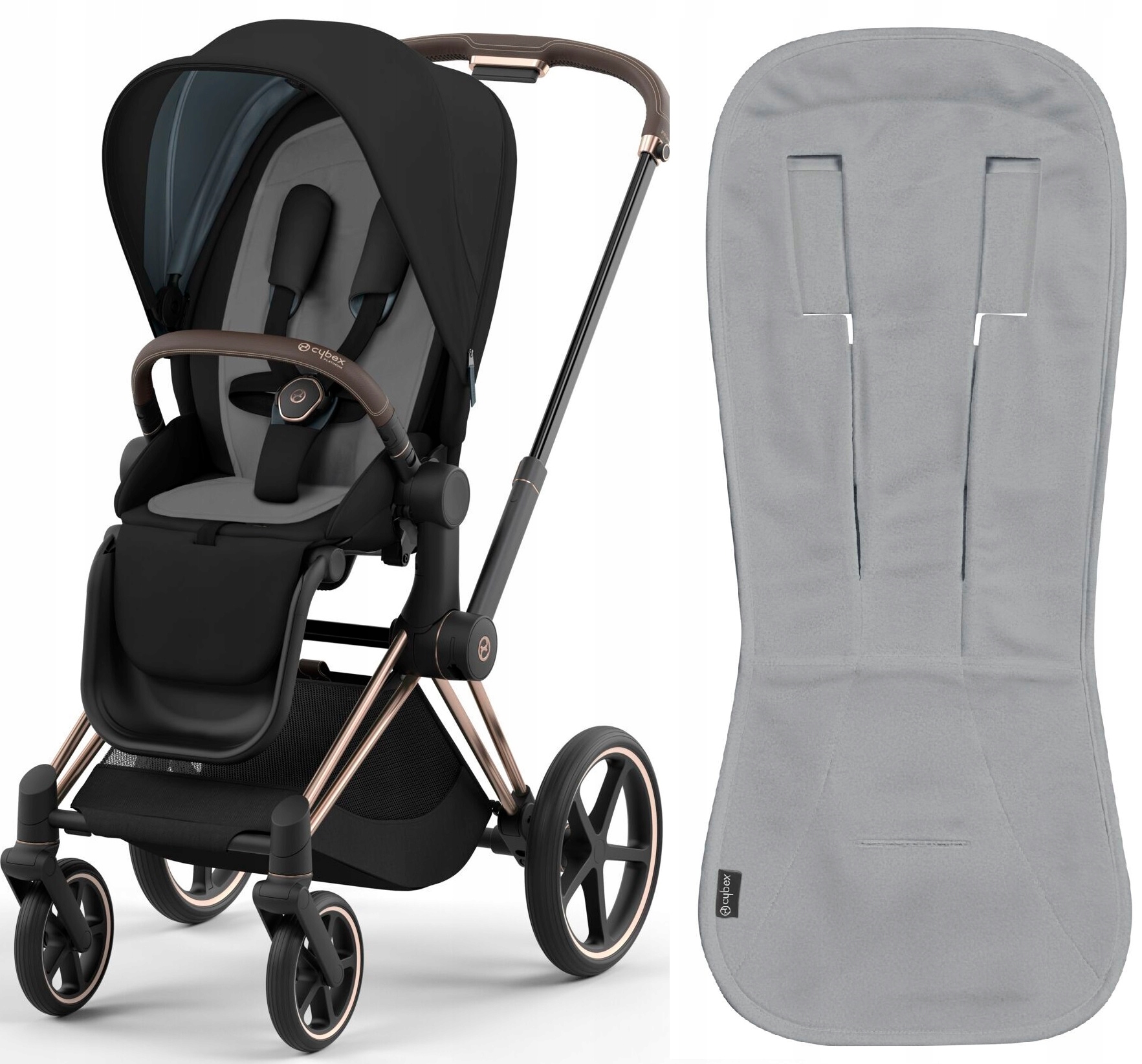 Cybex Wkładka Letnia Do Wózka Wentylująca Szara
