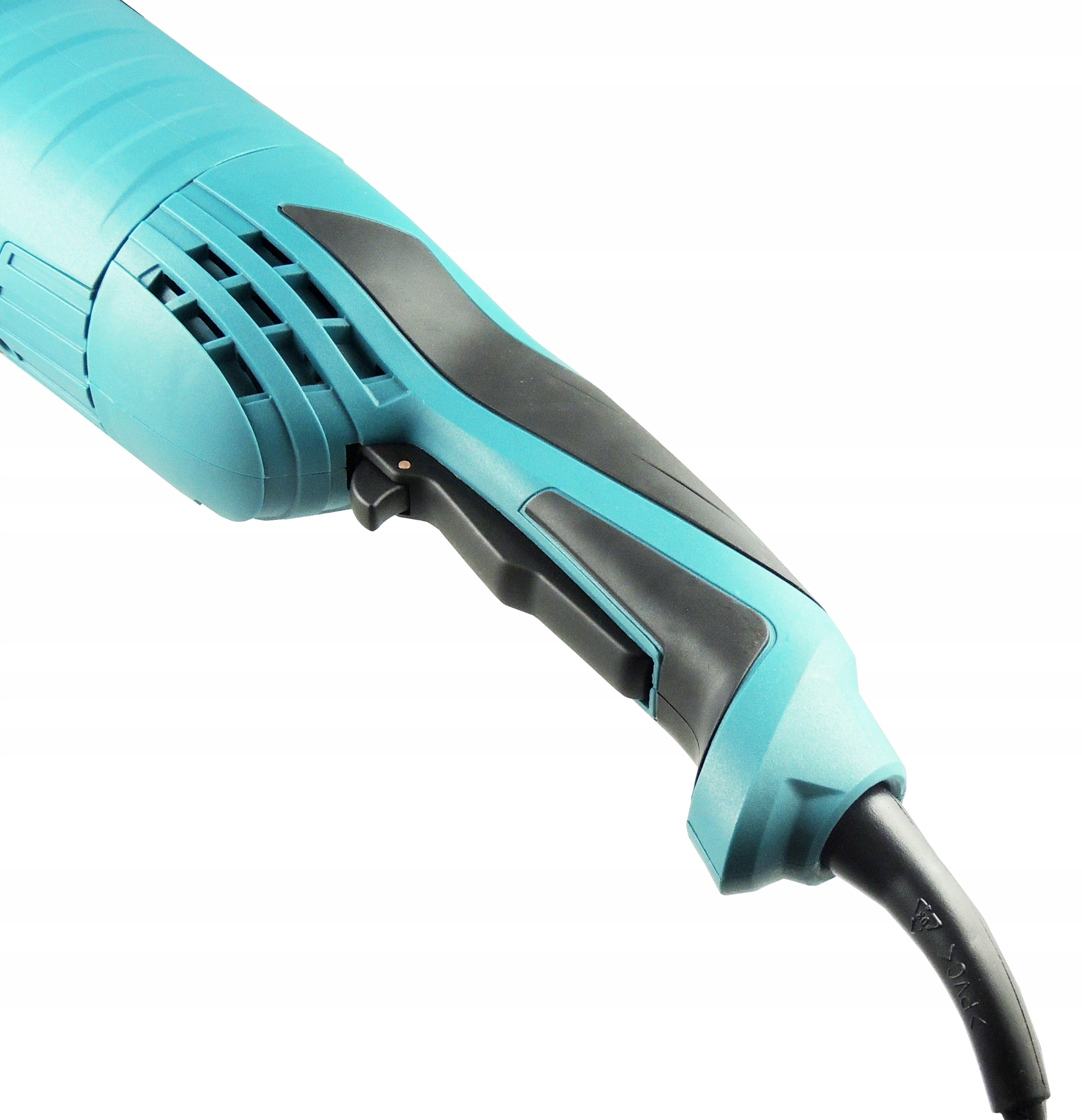 SZLIFIERKA KĄTOWA 230 MM WOLNY START DUŻA 2500 W Długość przewodu zasilającego 2 m