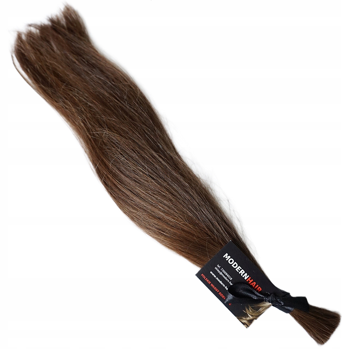 Polské Slovanské Panenské Vlasy 342B: 38 cm 33 g