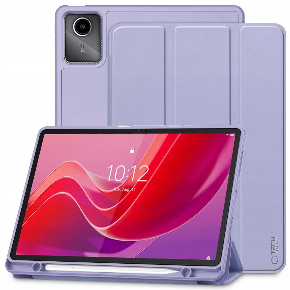 ETUI CASE TECH-PROTECT SMARTCASE PEN DO LENOVO TAB M11 TB-330 FIOLETOWE