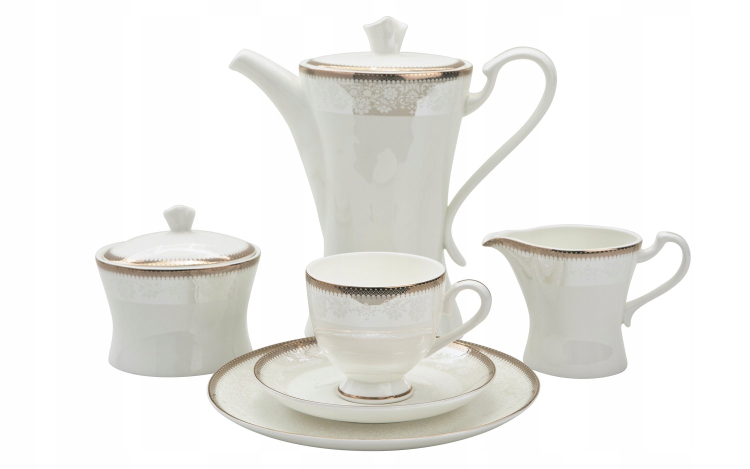 Kávový servis 12/27 Creamy krémový, elegantný