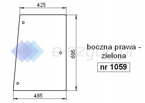 Case MX, CX, McCormick Mtx boční P 192002A3