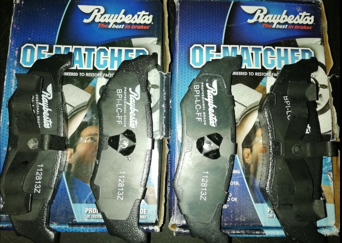 KLOCKI TYLNE CHRYSLER 300M STRATUS NEON PT CRUISER SEBRING RAYBESTOS