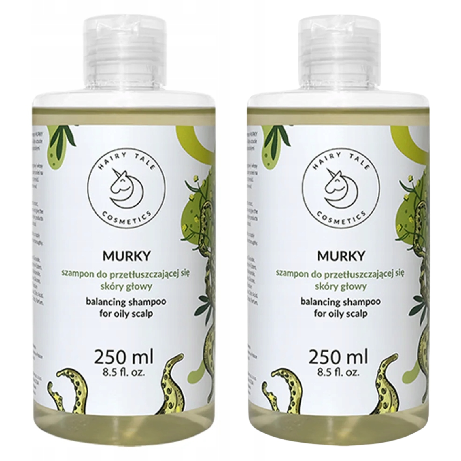 Szampon do włosów 2x Murky przetłuszczające Hairy Tale Cosmetics 250ml 2x
