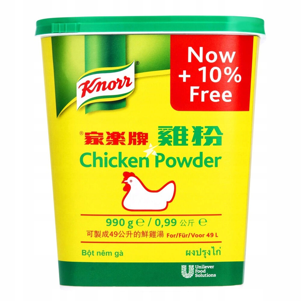 Knorr koření kuřecí chicken powder asijský vývar 900 g +10%