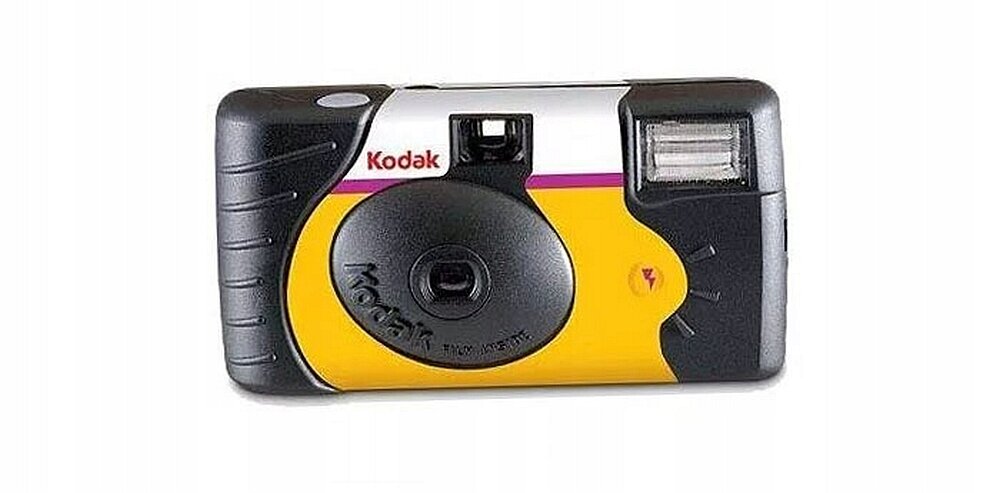 Aparat analogowy KODAK HD Power Flash Czarno-żółty Model Kodak Power Flash 800/39