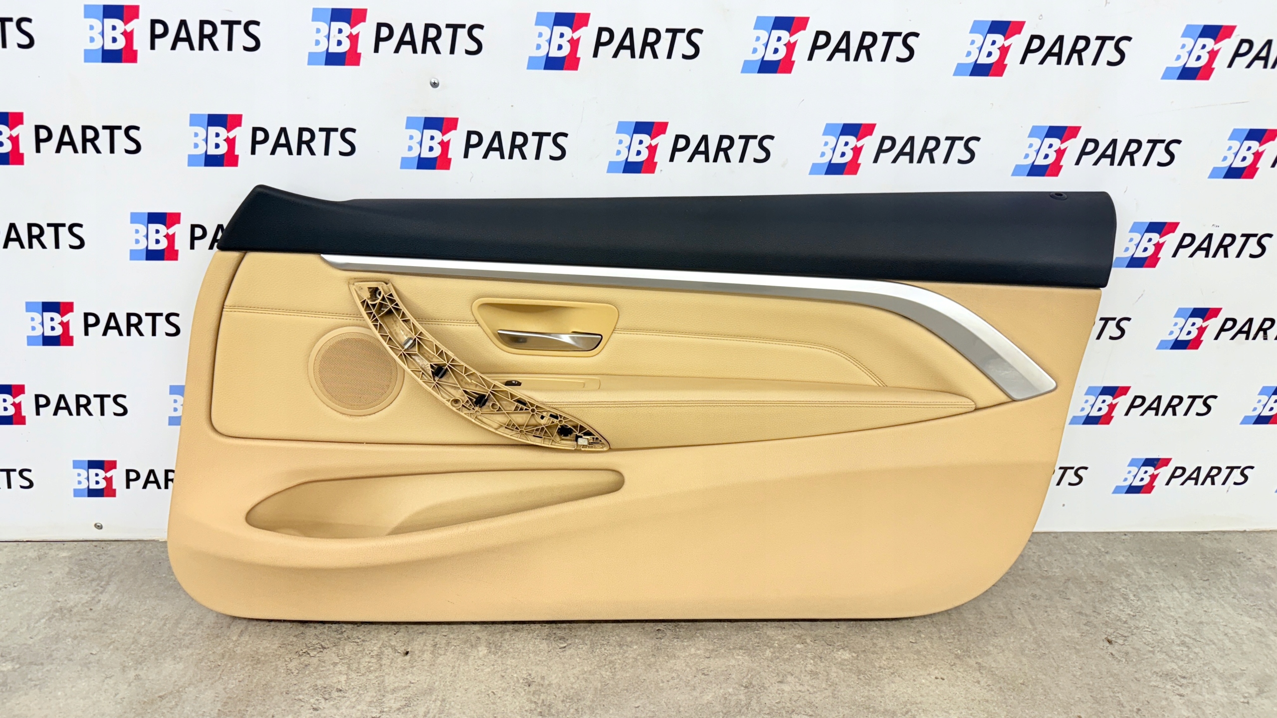BMW F32 side right front VENETO BEIGE moulding SATIN AMBIENT